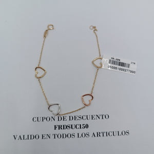 PULSERAS DAMA ORO 14K 1.6 (NUEVO)