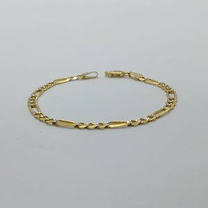 PULSERA 3X1 14K 18 CM 4 GR (NUEVO)