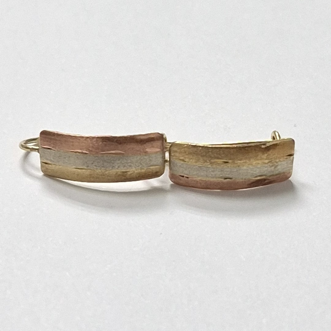 ARETES PAR ORO 10 K 1.1 GRMS (SEMINUEVO)