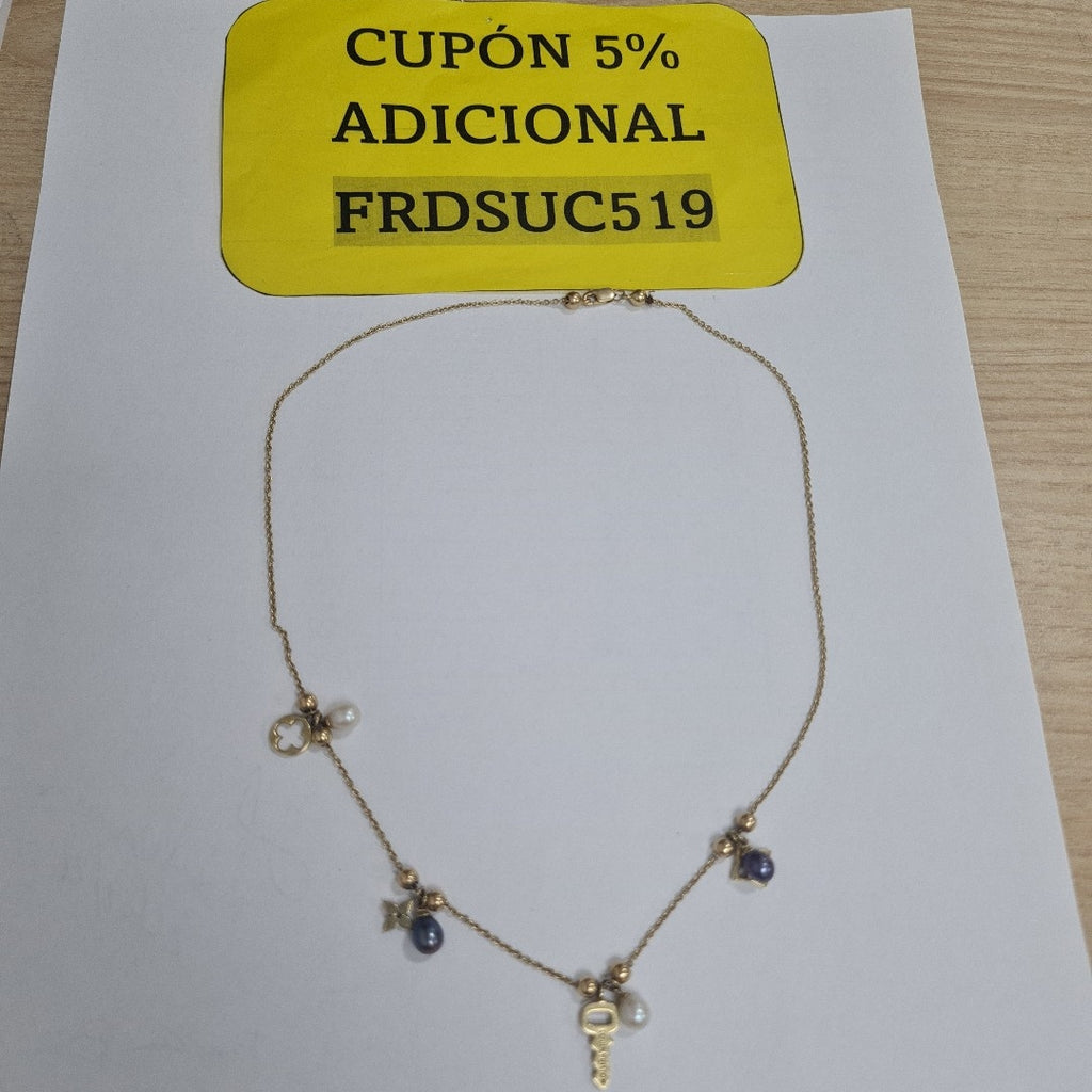COLLAR ORO 14 K 7.7 GRMS (SEMINUEVO)