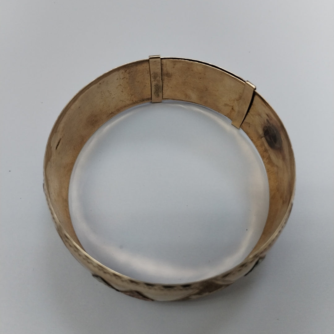 PULSERA RIGIDA ORO 10 K 21,50 GRMS (SEMINUEVO)