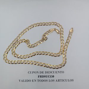 CADENA ESLABONES 14K 55 CM 15.8 GR (NUEVO)