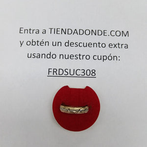 ARGOLLA ORO 10 K 1.2 GRMS (SEMINUEVO)