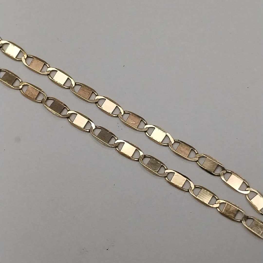 PULSERA ORO,ORO COMBINADO 10 K 1,90 GRMS (SEMINUEVO)