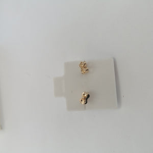 BROQUELES ORO 14K 1.1 (NUEVO)