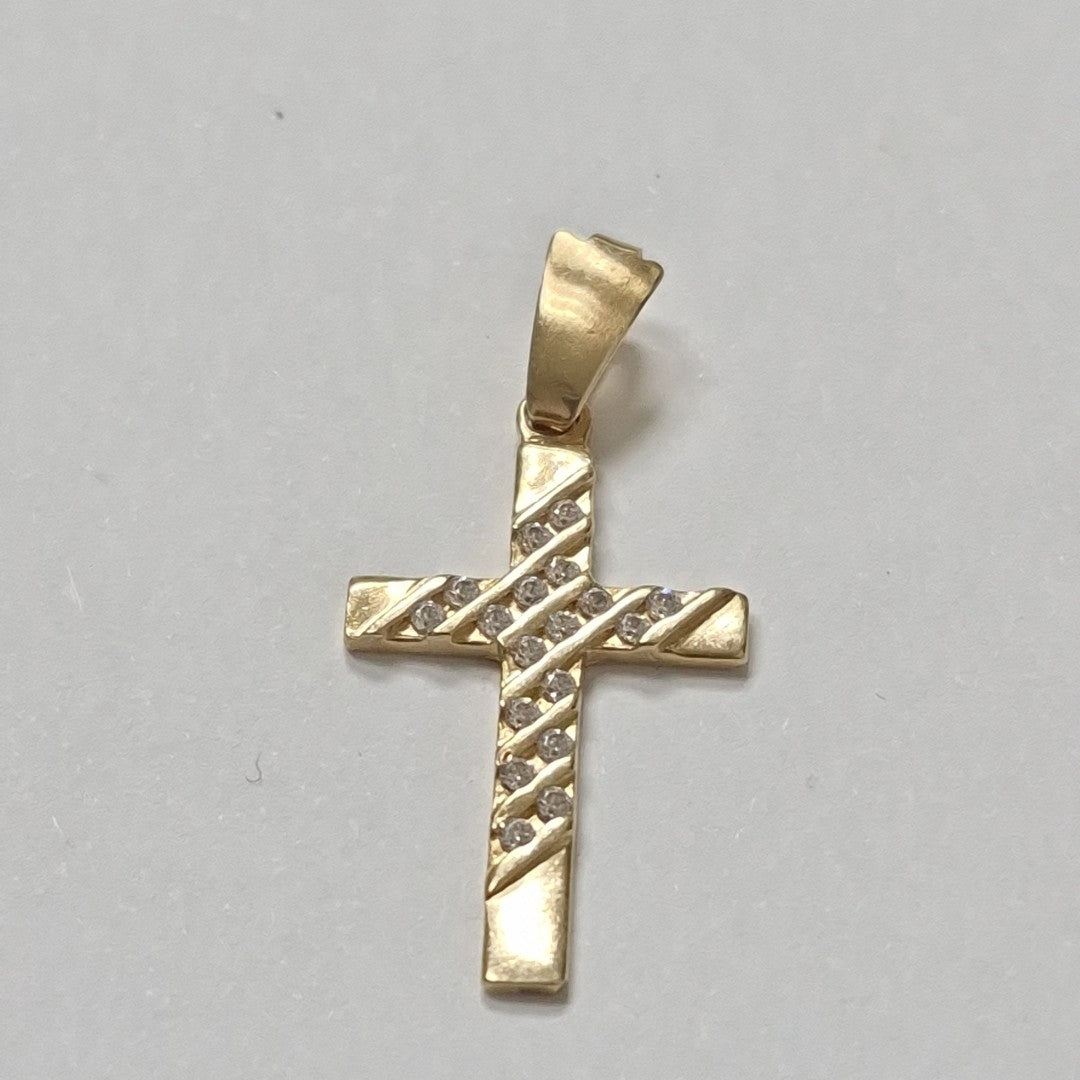 CRUZ, DIJE ORO 10 K 1.9 GRMS (SEMINUEVO)