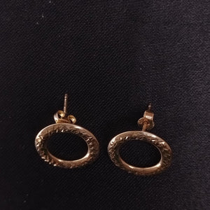 ARETES PAR ORO 14 K 1.3 GRMS (SEMINUEVO)
