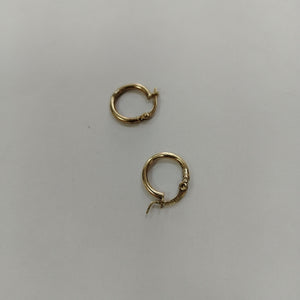 ARRACADAS PAR ORO 10 K 0.8 GRMS (SEMINUEVO)