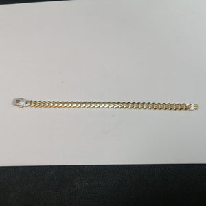 PULSERA CABALLERO MONACO ORO 14K 11.7 (NUEVO)