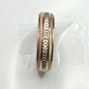 ARGOLLA ORO,ORO COMBINADO 8 K 2,80 GRMS (SEMINUEVO)