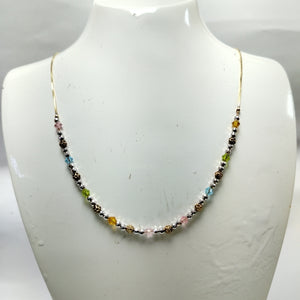 GARGANTILLA ORO,ORO BLANCO 14 K 6,90 GRMS (SEMINUEVO)