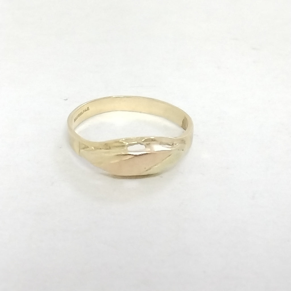 ANILLITO ORO, ORO COMBINADO 14 K 1.9 GRMS (SEMINUEVO)