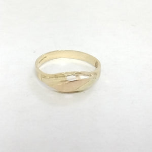 ANILLITO ORO, ORO COMBINADO 14 K 1.9 GRMS (SEMINUEVO)