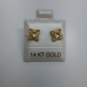 BROQUELES ORO 14K 1.6 (NUEVO)