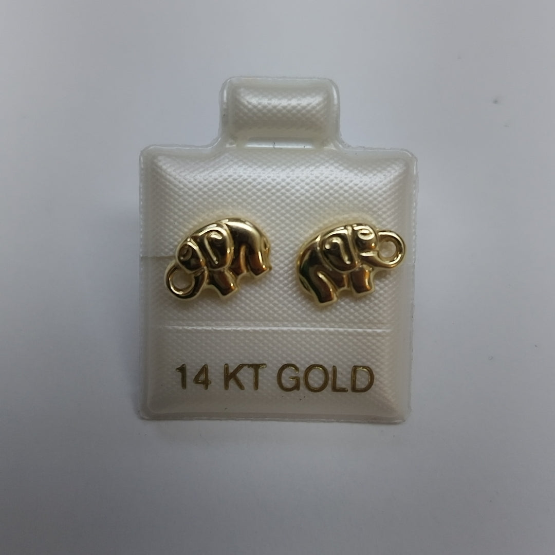 BROQUELES ORO 14K 1.1 (NUEVO)