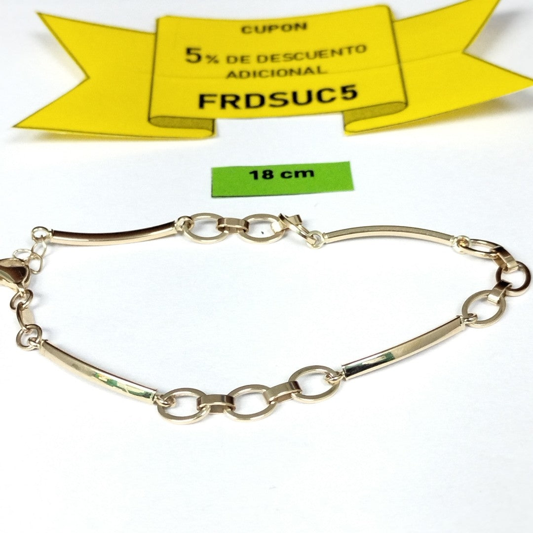 PULSERAS DAMA ORO 14K 2.6 (NUEVO)