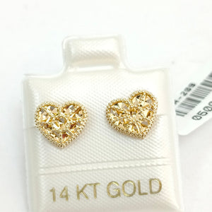 BROQUELES ORO 14K 1.5 (NUEVO)