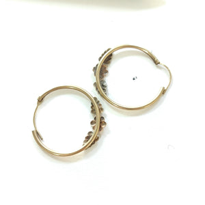 ARRACADAS PAR ORO 10 K 2,50 GRMS (SEMINUEVO)