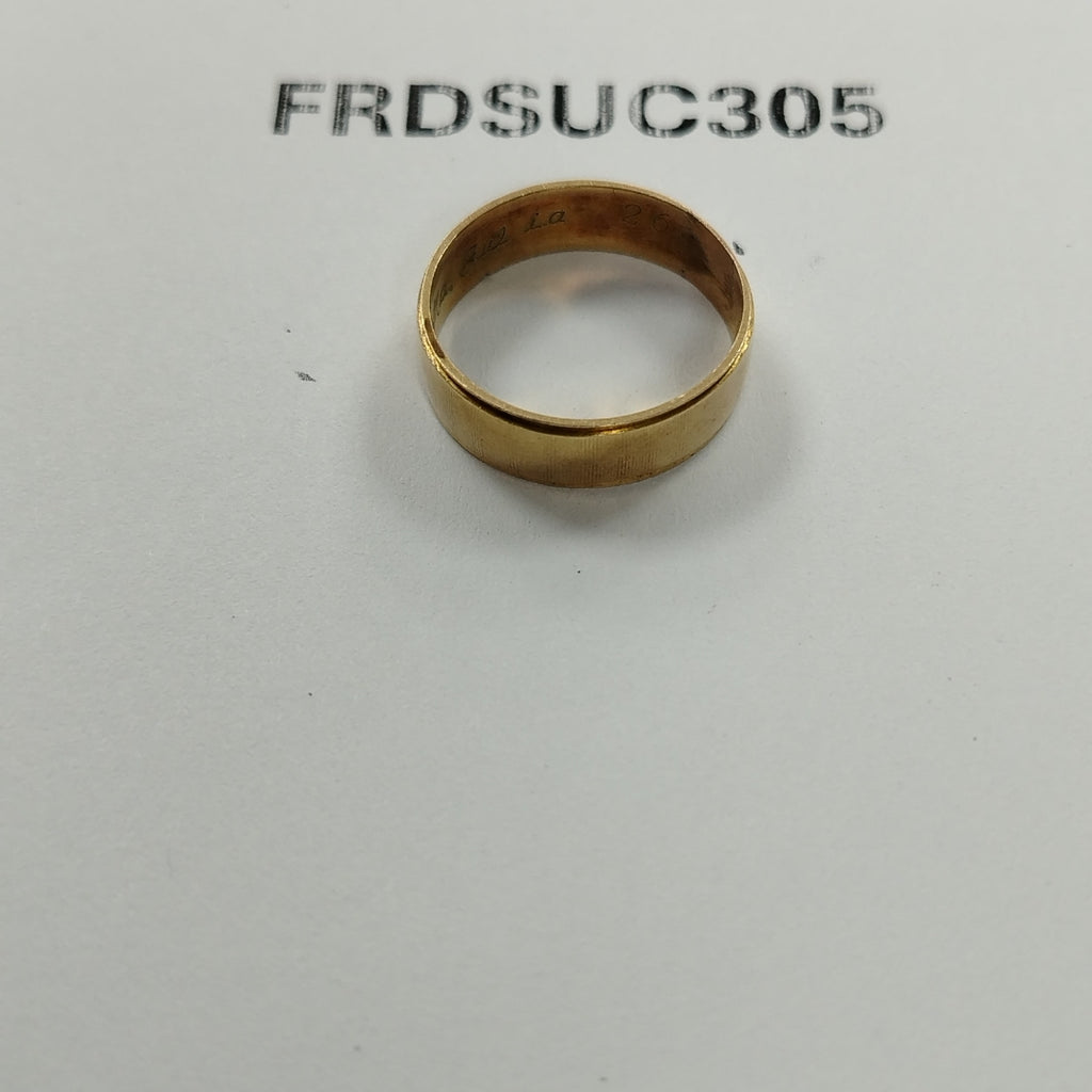 ARGOLLA ORO 14 K 3.4 GRMS (SEMINUEVO)