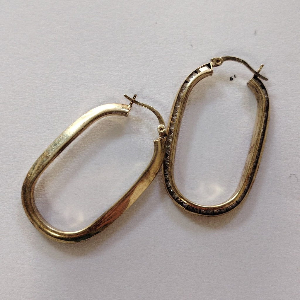ARRACADAS PAR ORO 10 K 6,40 GRMS (SEMINUEVO)