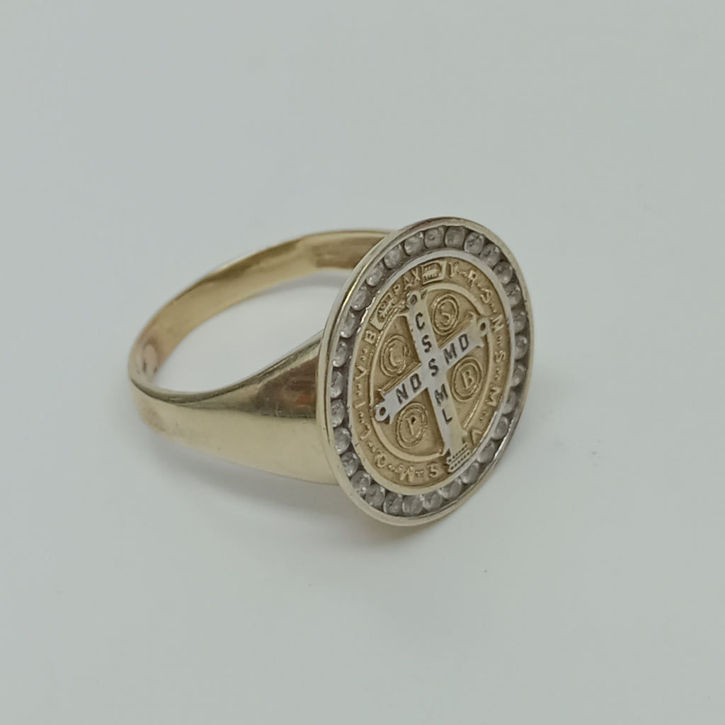 ANILLO ORO 10 K 5,50 GRMS (SEMINUEVO)