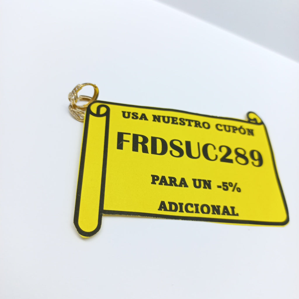 HUGGIES ORO 14K 1.4 (NUEVO)