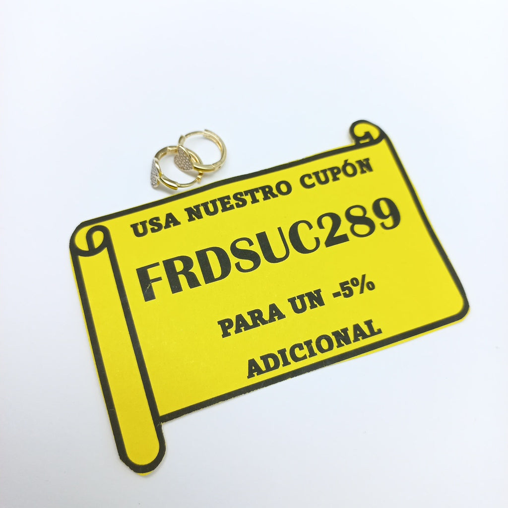 HUGGIES ORO 14K 1.6 (NUEVO)
