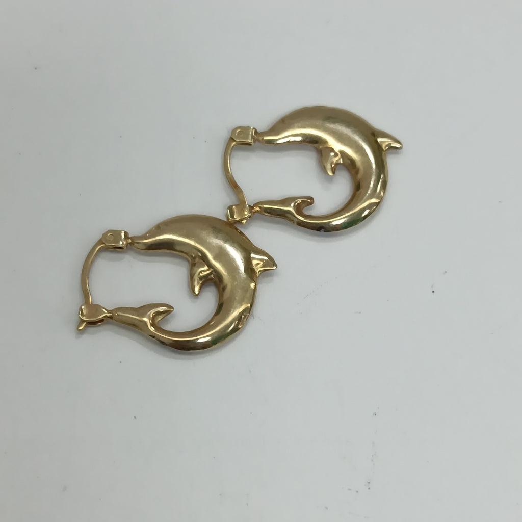 ARRACADAS PAR ORO 14 K 1,50 GRMS (SEMINUEVO)