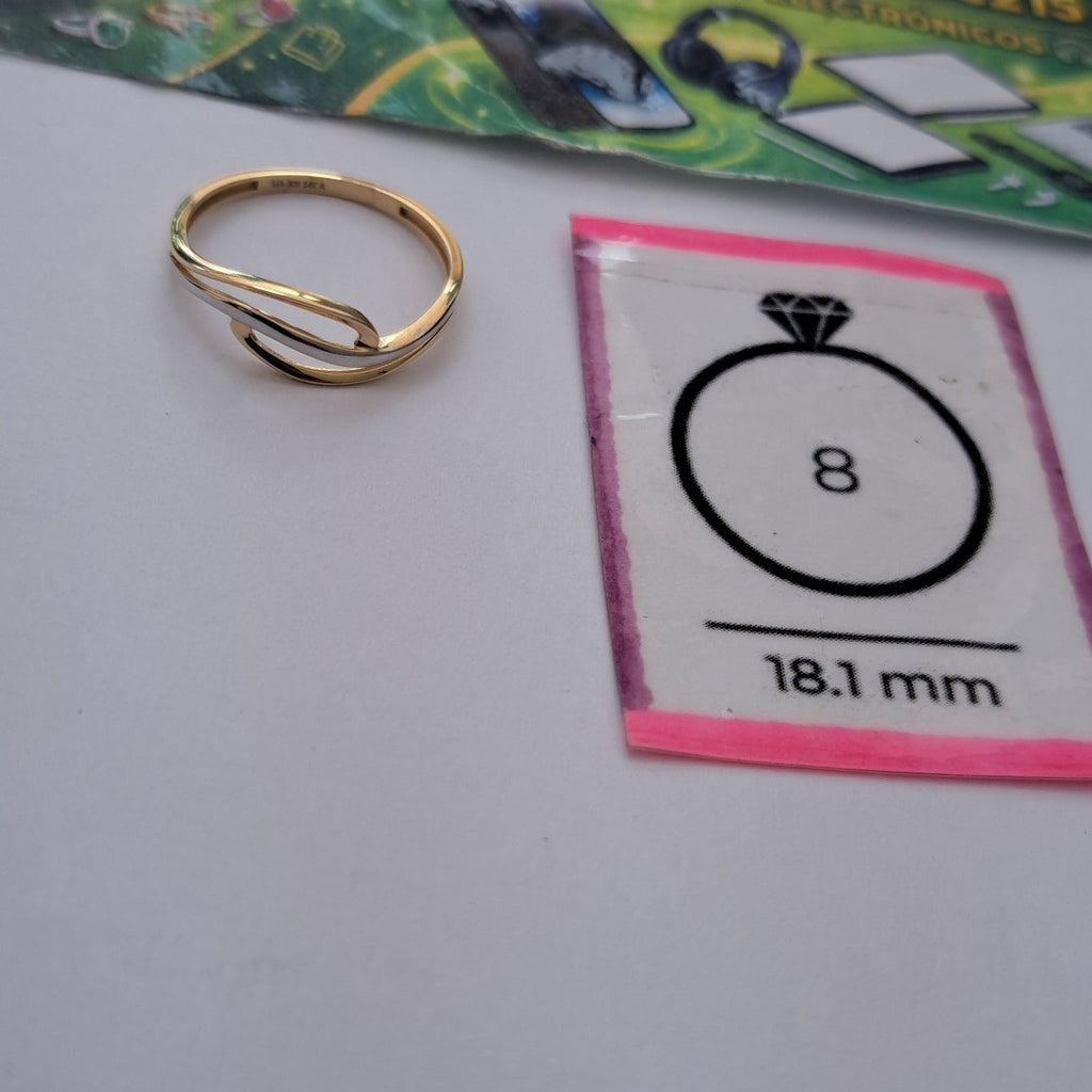 ANILLOS DAMA ORO 14K 1.2 (NUEVO)