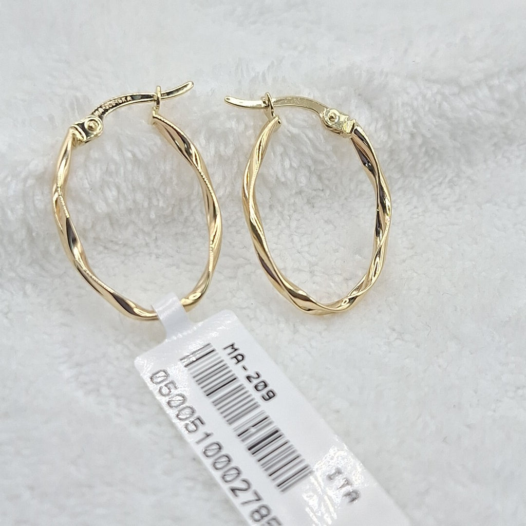 ARRACADAS ORO 14K 1.4 (NUEVO)
