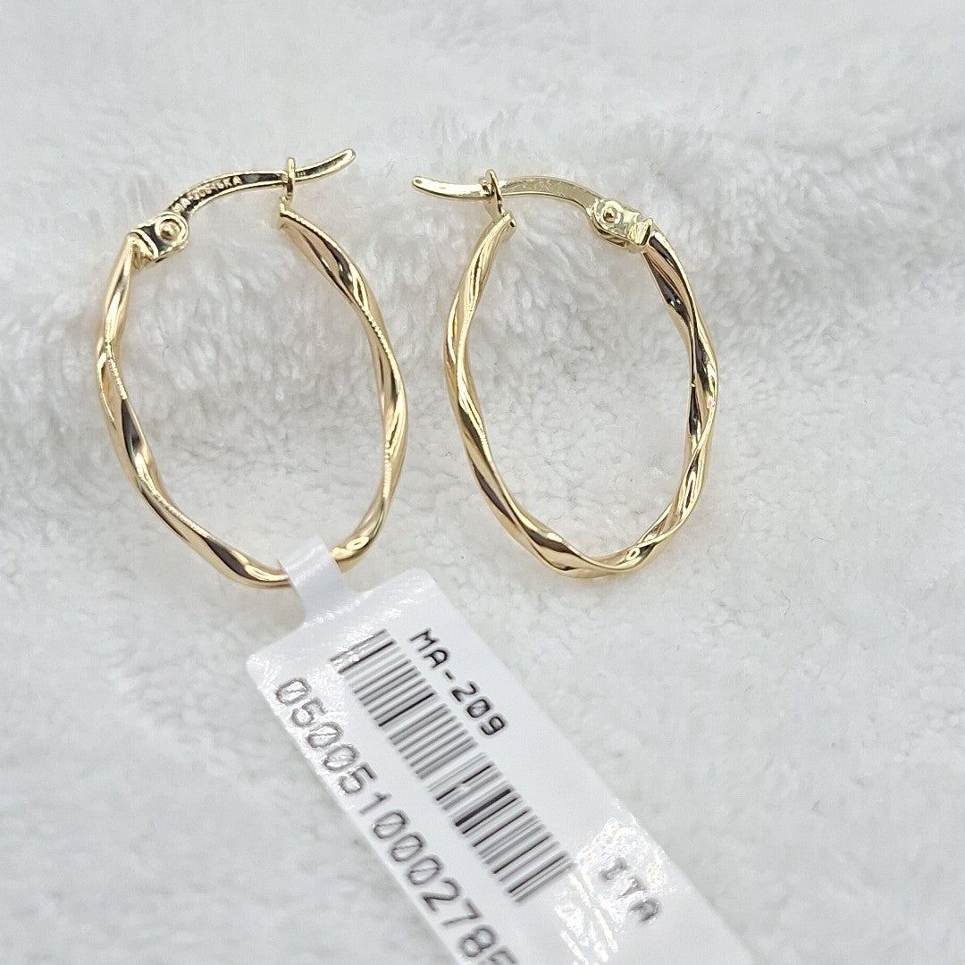 ARRACADAS ORO 14K 1.4 (NUEVO)