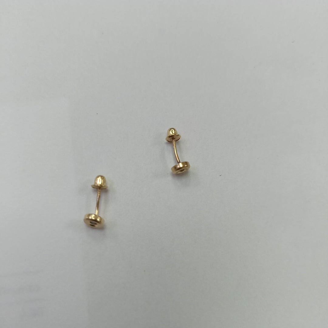 BROQUELES PAR ORO 10 K 0,40 GRMS (SEMINUEVO)