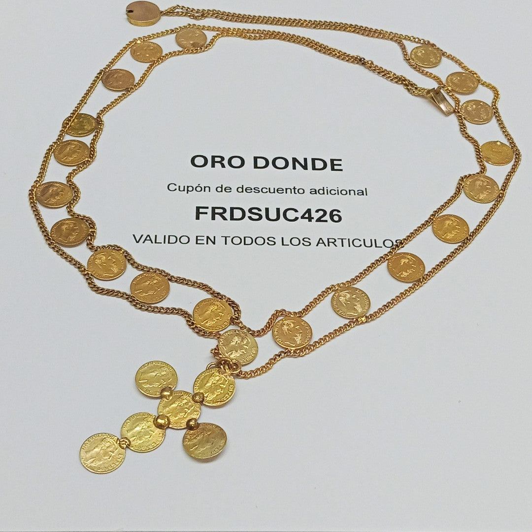 COLLAR ORO 10 K 17.7 GRMS (SEMINUEVO)