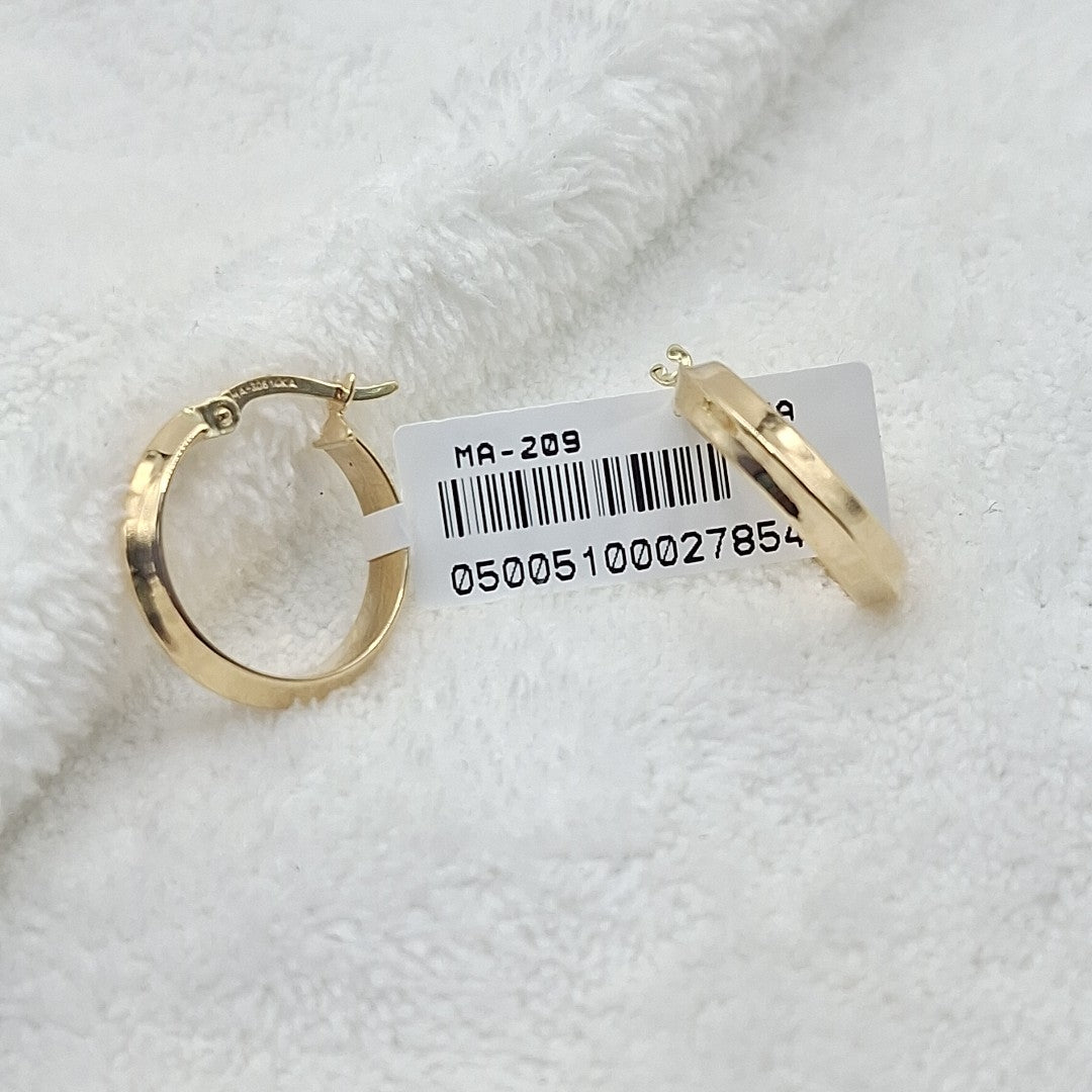 ARRACADAS ORO 14K 1.4 (NUEVO)
