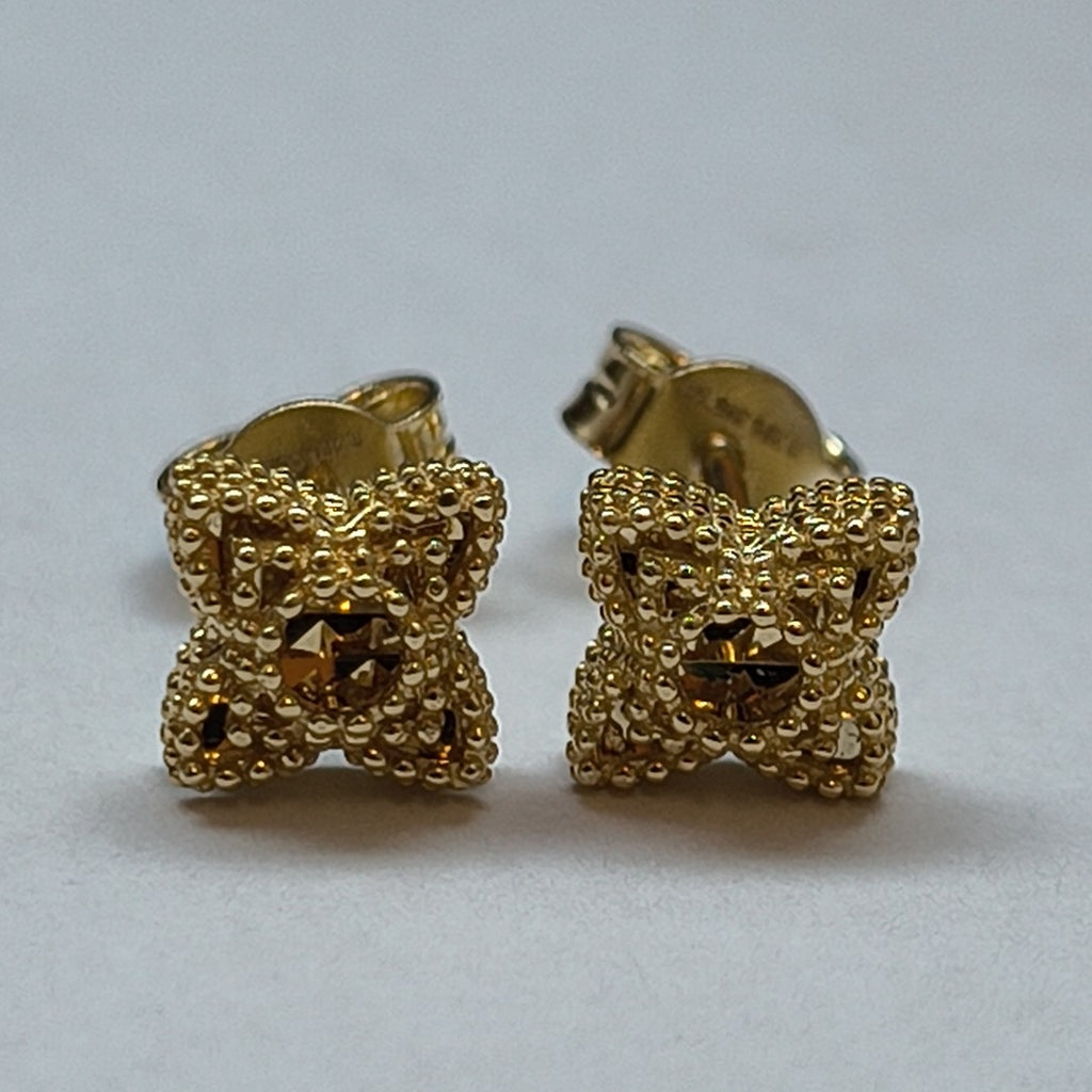 BROQUELES ORO 14K 1.6 (NUEVO)