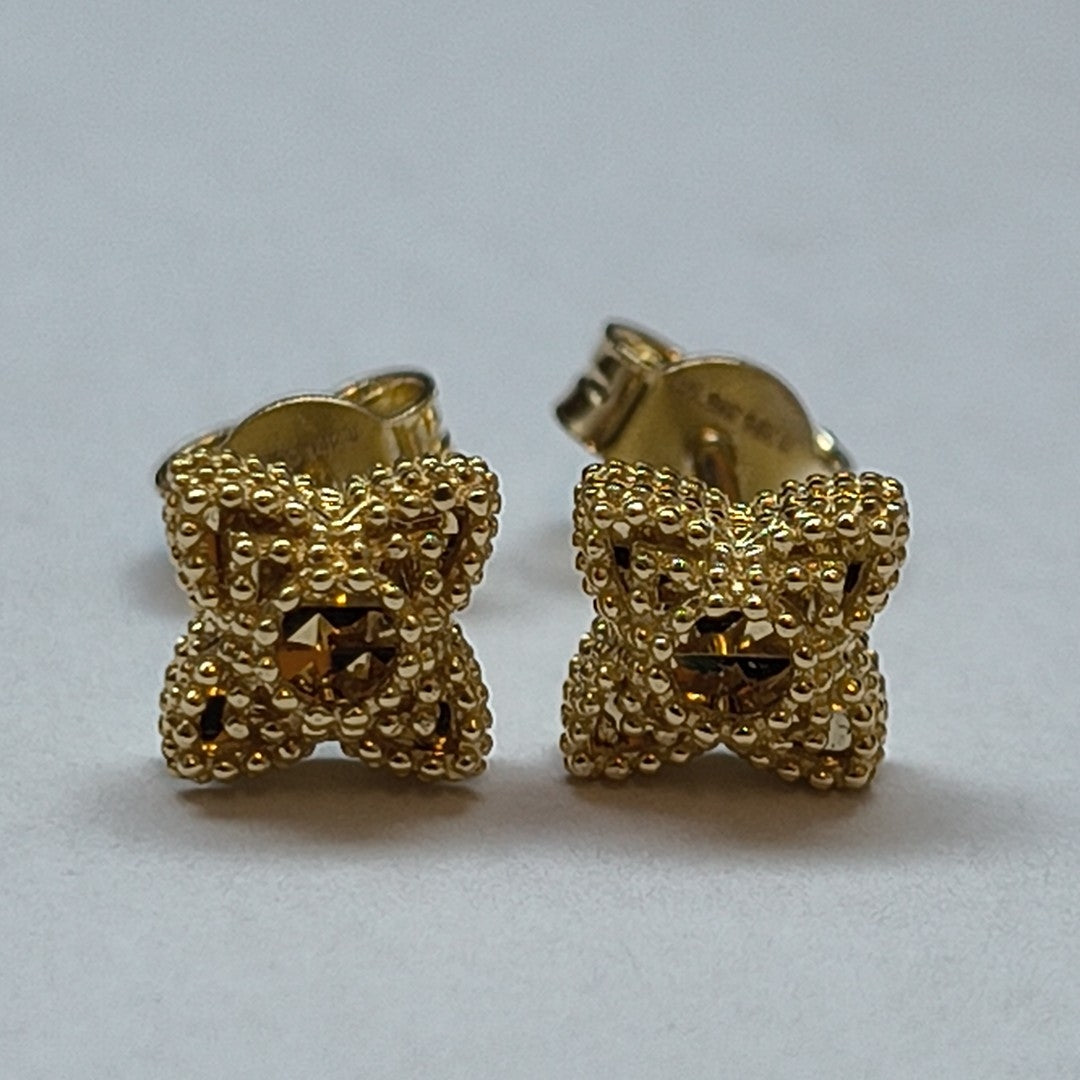 BROQUELES ORO 14K 1.6 (NUEVO)