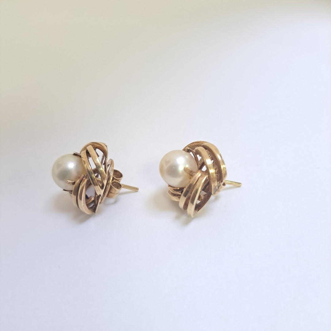 BROQUELES PAR ORO 18 K 5,90 GRMS (SEMINUEVO)