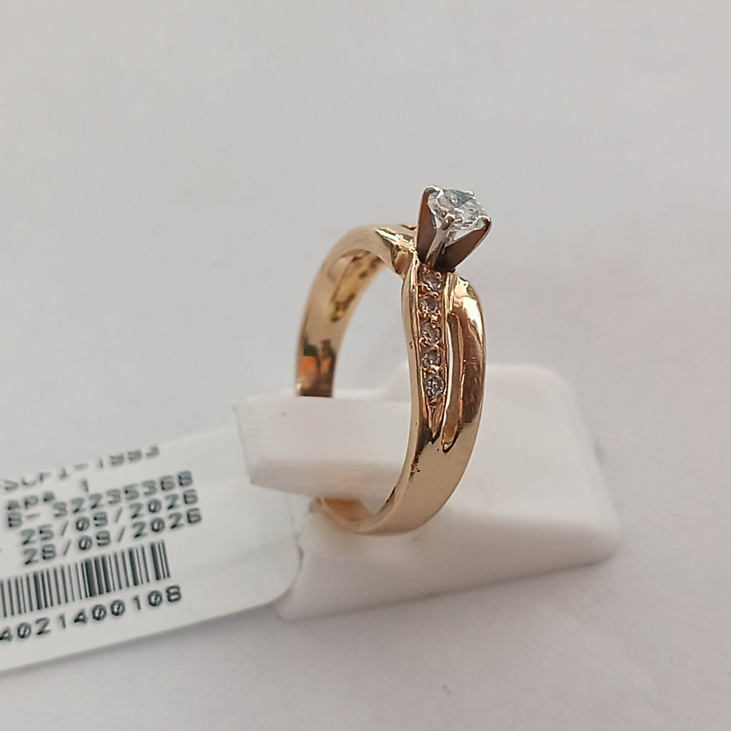 ANILLO ORO 14 K 3 GRMS (SEMINUEVO)