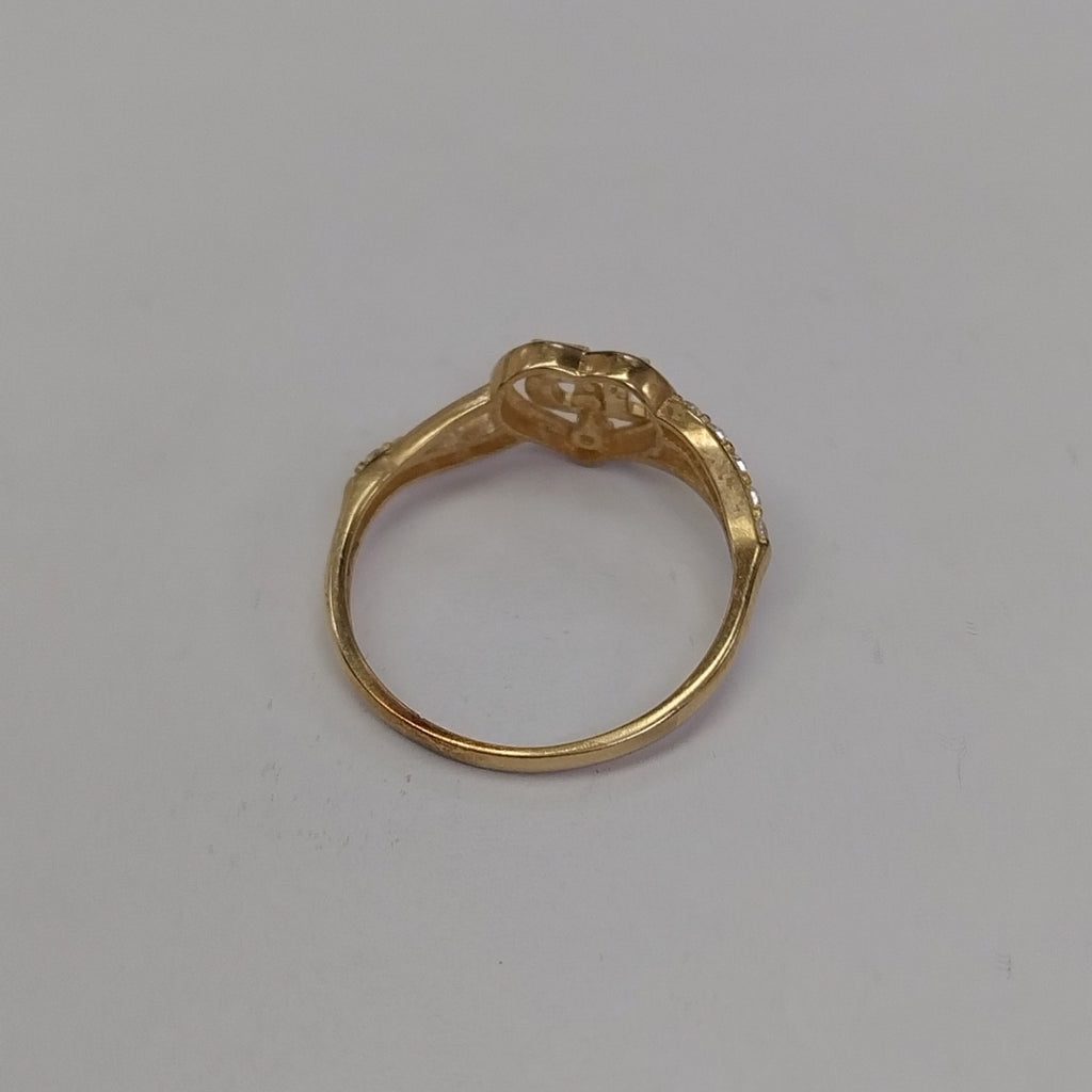 ANILLO CONMEMORATIVO ORO 10 K 1.4 GRMS (SEMINUEVO)