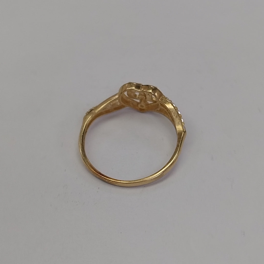 ANILLO CONMEMORATIVO ORO 10 K 1.4 GRMS (SEMINUEVO)