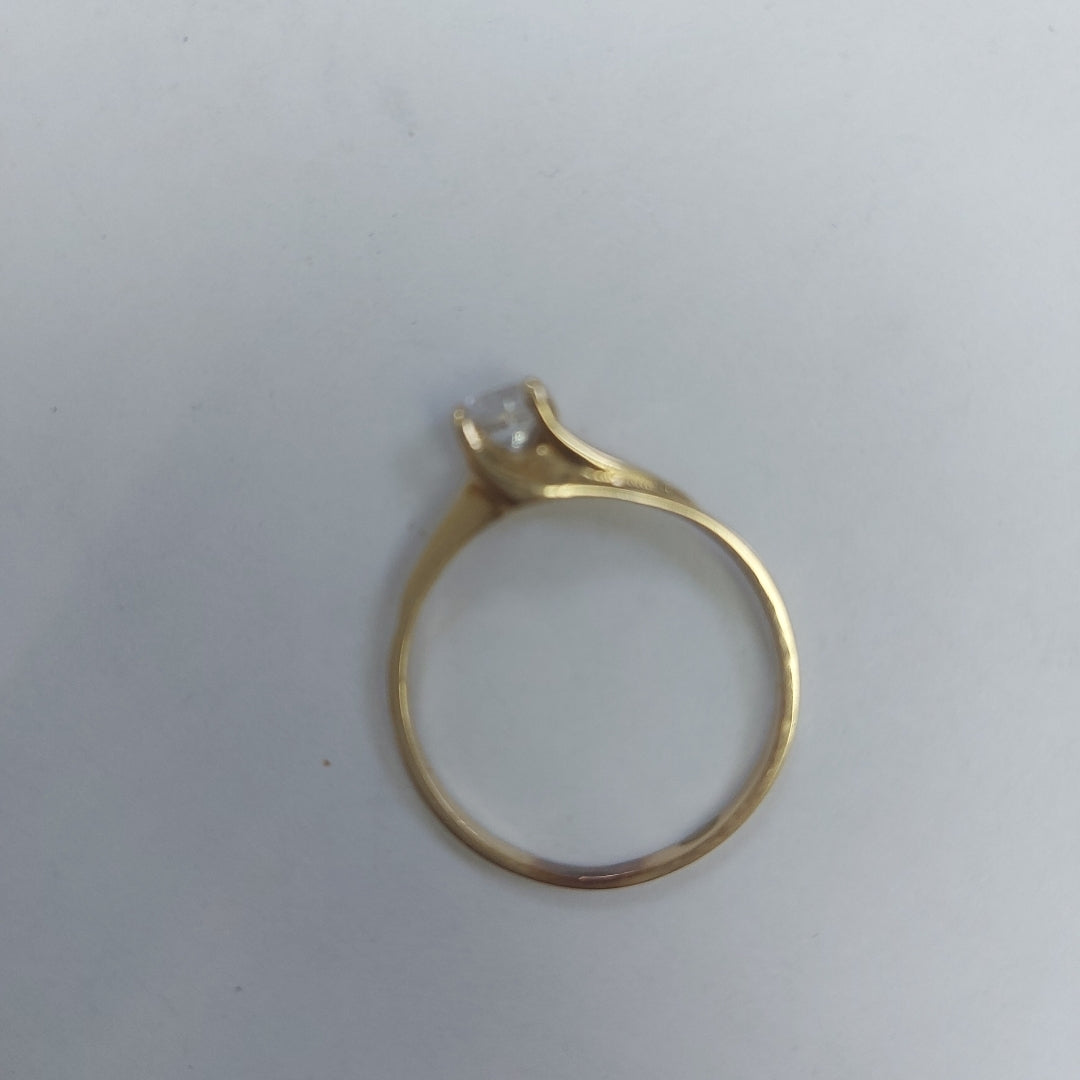 SOLITARIO ORO 14 K 2 GRMS (SEMINUEVO)