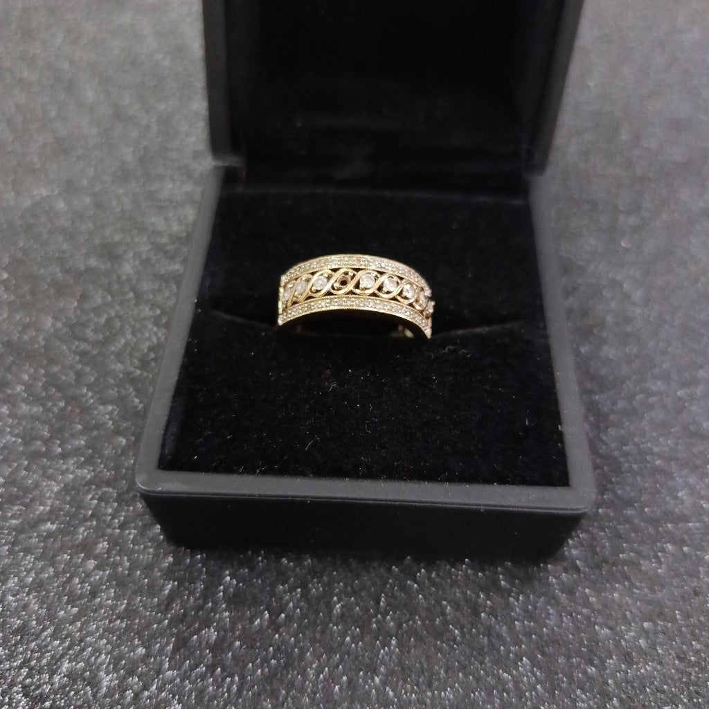 ANILLO ORO 10 K 5,00 GRMS (SEMINUEVO)