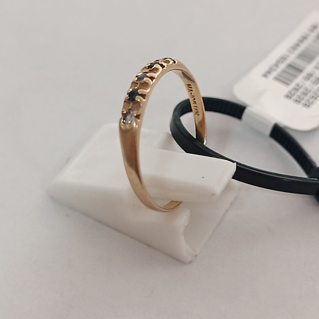 ANILLO ORO 14 K 1,20 GRMS (SEMINUEVO)