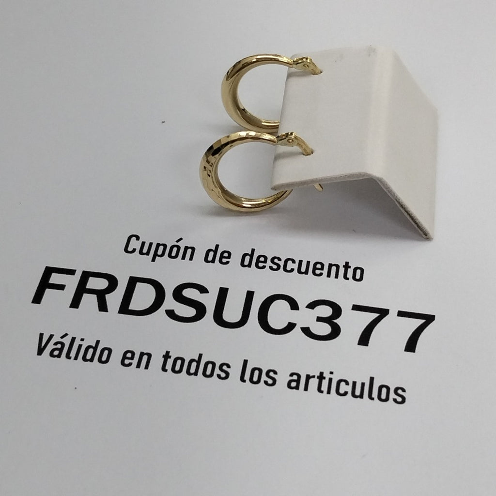 ARRACADAS ORO 14K 1.4 (NUEVO)