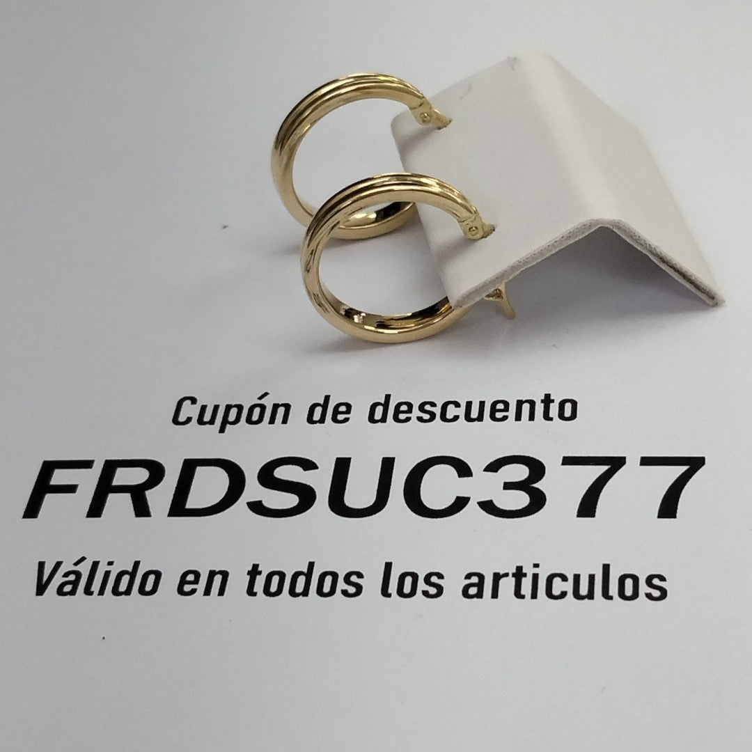 ARRACADAS ORO 14K 1.6 (NUEVO)