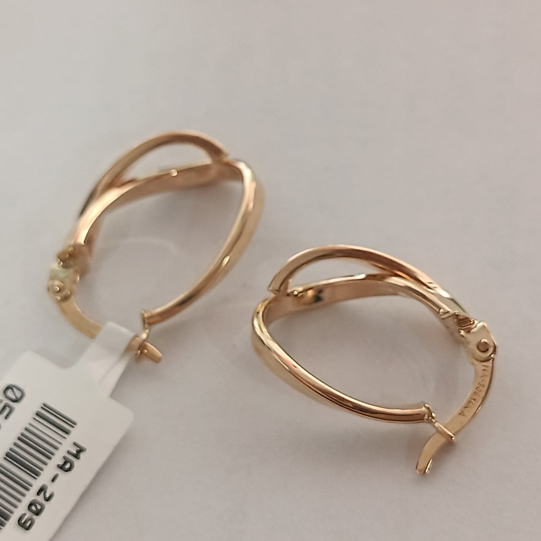 ARRACADAS ORO 14K 1.5 (NUEVO)
