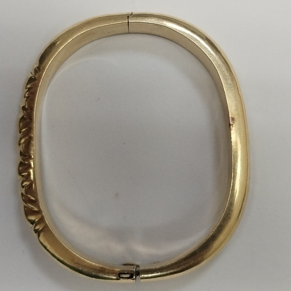 PULSERA RIGIDA ORO 14 K 13,20 GRMS (SEMINUEVO)