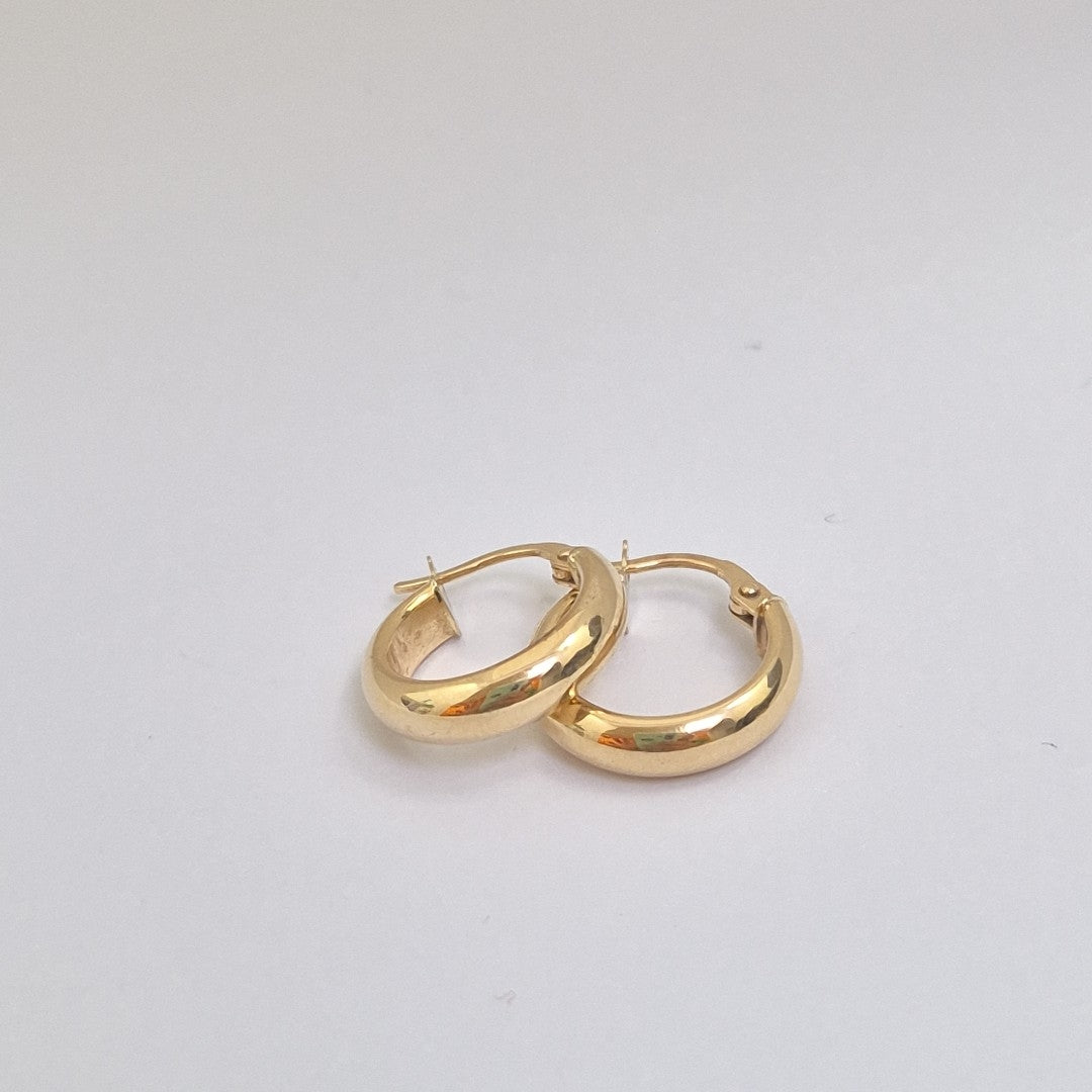 ARRACADAS PAR ORO 14 K 1,30 GRMS (SEMINUEVO)