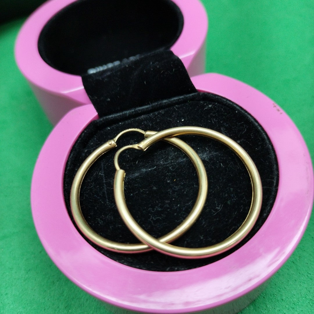 ARRACADAS PAR ORO 10 K 2.9 GRMS (SEMINUEVO)
