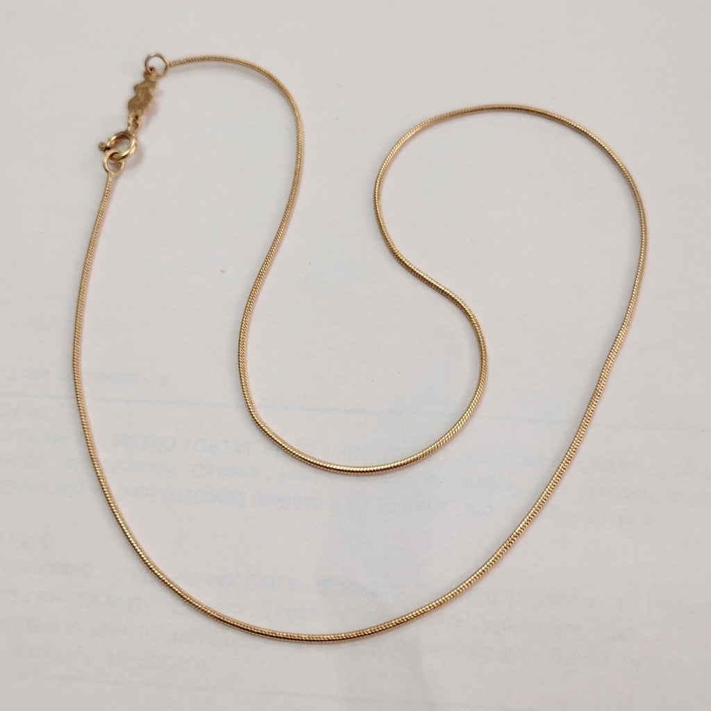 CADENA ORO 14 K 4,90 GRMS (SEMINUEVO)